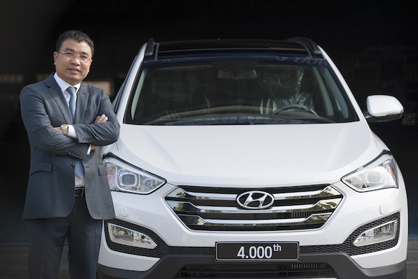 Hyundai Thanh Cong xuat xuong chiec Santa Fe thu 4000-Hinh-3